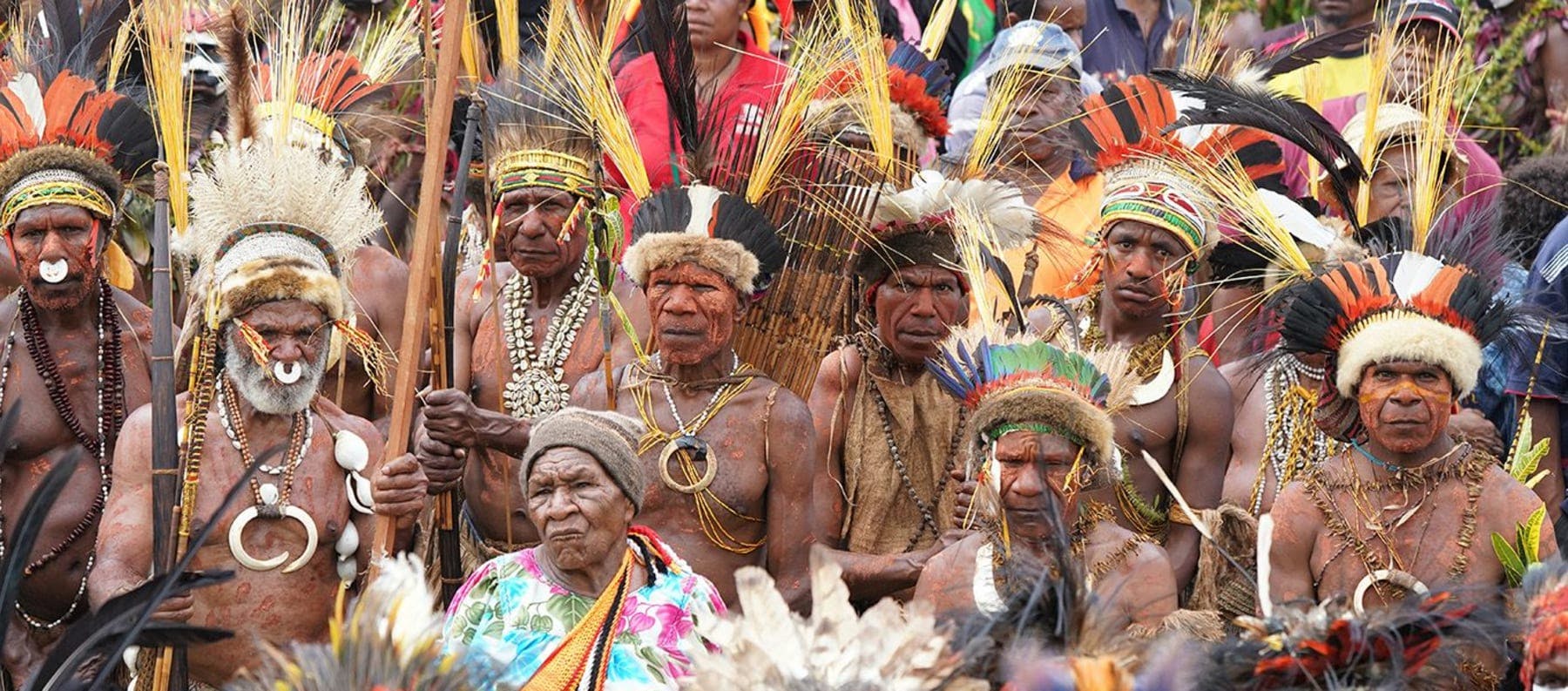 Local tribes in Papua New Guinea