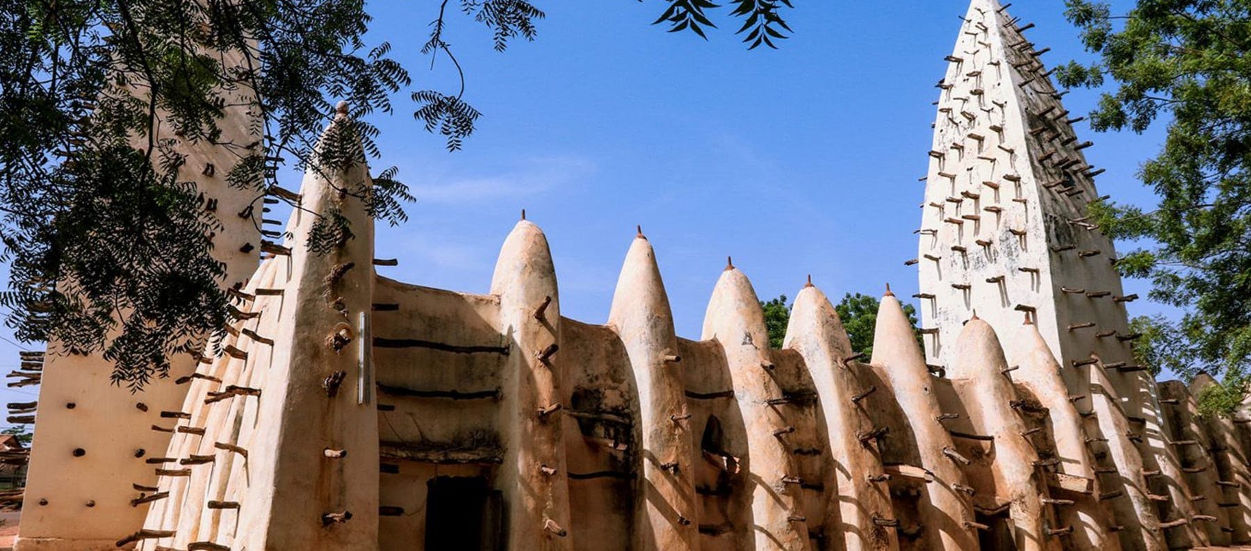 Grand Mosque of Bobo-Dioulasso, Burkina Faso.