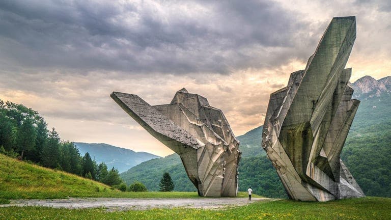 Tjentiste War Memorial, Tjentiste, Bosnia and Herzegovina